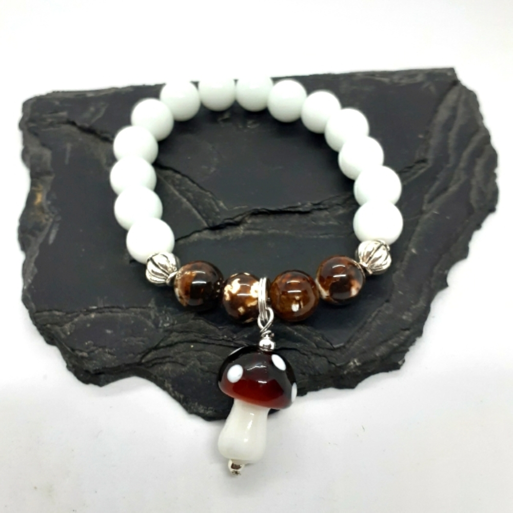 🍄 Magical Mushroom Bracelet